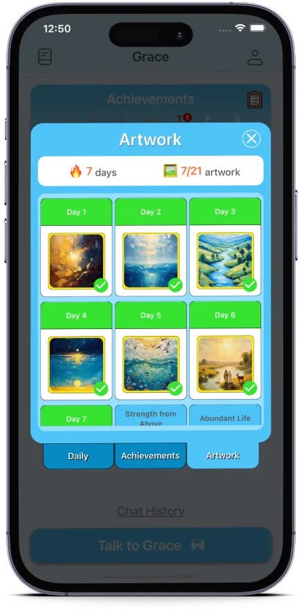 Unlock Beautiful Artwork Rewards